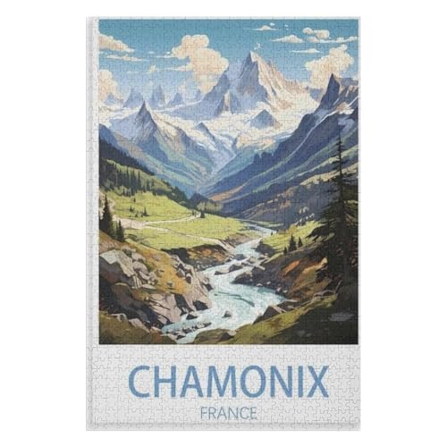 Wohnkultur Geburtstag ,Challenging Games Moderne Lernspiel Stress Relief ,1000 StüCk,Chamonix Frankreich,Lernspielzeug FüR Kinder 52x38 Papier Puzzle,AA-1439 Wohnkultur Geburtstag ,Challenging Games Moderne Lernspiel Stress Relief ,1000 StüCk,Chamonix Frankreich,Lernspielzeug FüR Kinder 52x38 Papier Puzzle,AA-1439 von XJUfW
