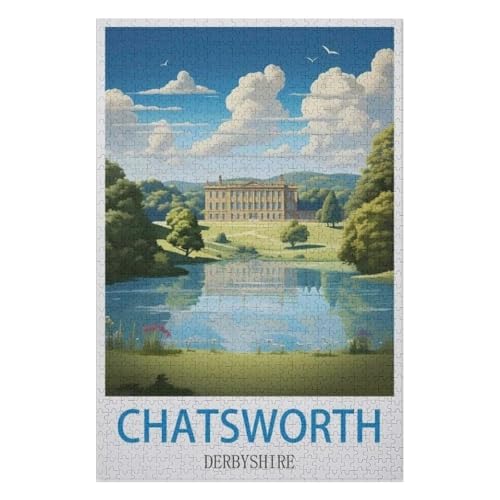 Wohnkultur Geburtstag ,Challenging Games Moderne Lernspiel Stress Relief ,1000 StüCk,Chatsworth Derbyshire,Lernspielzeug FüR Kinder 52x38 Papier Puzzle,AA-1443 Wohnkultur Geburtstag ,Challenging Games Moderne Lernspiel Stress Relief ,1000 StüCk,Chatsworth Derbyshire,Lernspielzeug FüR Kinder 52x38 Papier Puzzle,AA-1443 von XJUfW