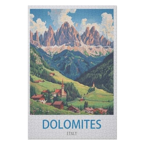 Wohnkultur Geburtstag ,Challenging Games Moderne Lernspiel Stress Relief ,1000 StüCk,Dolomiten Italien,Lernspielzeug FüR Kinder 70x50,Papier Puzzle,AA-1435 Wohnkultur Geburtstag ,Challenging Games Moderne Lernspiel Stress Relief ,1000 StüCk,Dolomiten Italien,Lernspielzeug FüR Kinder 70x50,Papier Puzzle,AA-1435 von XJUfW