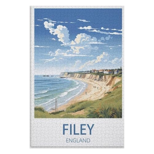Wohnkultur Geburtstag ,Challenging Games Moderne Lernspiel Stress Relief ,1000 StüCk,Filey England,Lernspielzeug FüR Kinder 52x38 Papier Puzzle,AA-875 Wohnkultur Geburtstag ,Challenging Games Moderne Lernspiel Stress Relief ,1000 StüCk,Filey England,Lernspielzeug FüR Kinder 52x38 Papier Puzzle,AA-875 von XJUfW