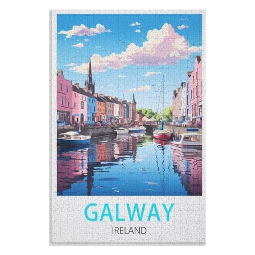 Wohnkultur Geburtstag ,Challenging Games Moderne Lernspiel Stress Relief ,1000 StüCk,Galway Irland,Lernspielzeug FüR Kinder 52x38 Papier Puzzle,AA-251 Wohnkultur Geburtstag ,Challenging Games Moderne Lernspiel Stress Relief ,1000 StüCk,Galway Irland,Lernspielzeug FüR Kinder 52x38 Papier Puzzle,AA-251 von XJUfW