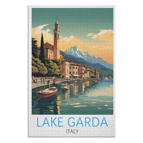 Wohnkultur Geburtstag ,Challenging Games Moderne Lernspiel Stress Relief ,1000 StüCk,Gardasee Italien,Lernspielzeug FüR Kinder 38x26,Papier Puzzle,AA-519 Wohnkultur Geburtstag ,Challenging Games Moderne Lernspiel Stress Relief ,1000 StüCk,Gardasee Italien,Lernspielzeug FüR Kinder 38x26,Papier Puzzle,AA-519 von XJUfW