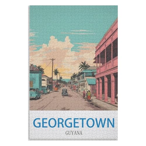 Wohnkultur Geburtstag ,Challenging Games Moderne Lernspiel Stress Relief ,1000 StüCk,Georgetown Guyana,Lernspielzeug FüR Kinder 52x38 Papier Puzzle,AA-643 Wohnkultur Geburtstag ,Challenging Games Moderne Lernspiel Stress Relief ,1000 StüCk,Georgetown Guyana,Lernspielzeug FüR Kinder 52x38 Papier Puzzle,AA-643 von XJUfW