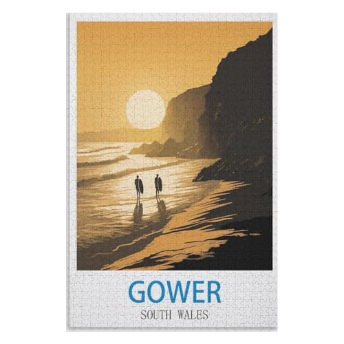 Wohnkultur Geburtstag ,Challenging Games Moderne Lernspiel Stress Relief ,1000 StüCk,Gower Südwales,Lernspielzeug FüR Kinder 75x50,Holz Puzzle,AA-671 Wohnkultur Geburtstag ,Challenging Games Moderne Lernspiel Stress Relief ,1000 StüCk,Gower Südwales,Lernspielzeug FüR Kinder 75x50,Holz Puzzle,AA-671 von XJUfW