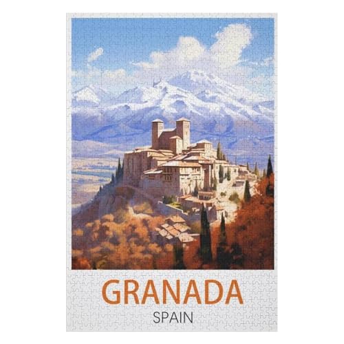 Wohnkultur Geburtstag ,Challenging Games Moderne Lernspiel Stress Relief ,1000 StüCk,Granada Spanien,Lernspielzeug FüR Kinder 70x50,Papier Puzzle,AA-3 Wohnkultur Geburtstag ,Challenging Games Moderne Lernspiel Stress Relief ,1000 StüCk,Granada Spanien,Lernspielzeug FüR Kinder 70x50,Papier Puzzle,AA-3 von XJUfW