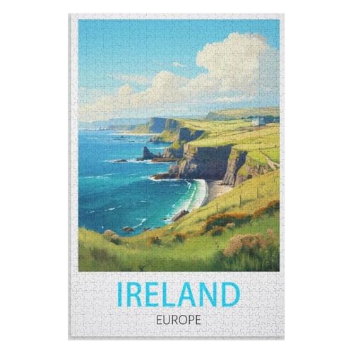 Wohnkultur Geburtstag ,Challenging Games Moderne Lernspiel Stress Relief ,1000 StüCk,Irland,Lernspielzeug FüR Kinder 38x26,Papier Puzzle,AA-267 Wohnkultur Geburtstag ,Challenging Games Moderne Lernspiel Stress Relief ,1000 StüCk,Irland,Lernspielzeug FüR Kinder 38x26,Papier Puzzle,AA-267 von XJUfW