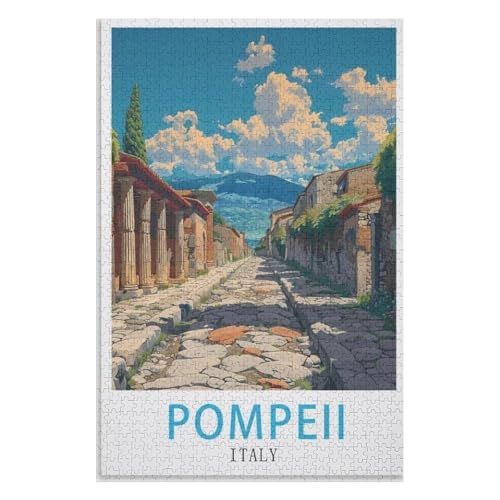 Wohnkultur Geburtstag ,Challenging Games Moderne Lernspiel Stress Relief ,1000 StüCk,Italien Pompeji,Lernspielzeug FüR Kinder 38x26,Papier Puzzle,AA-1215 Wohnkultur Geburtstag ,Challenging Games Moderne Lernspiel Stress Relief ,1000 StüCk,Italien Pompeji,Lernspielzeug FüR Kinder 38x26,Papier Puzzle,AA-1215 von XJUfW