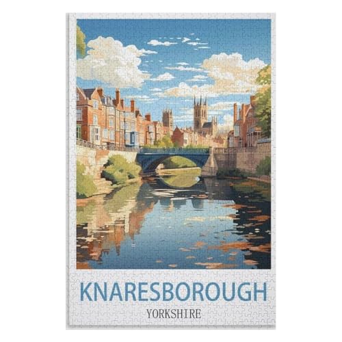 Wohnkultur Geburtstag ,Challenging Games Moderne Lernspiel Stress Relief ,1000 StüCk,Knaresborough Yorkshire,Lernspielzeug FüR Kinder 52x38 Papier Puzzle,AA-899 Wohnkultur Geburtstag ,Challenging Games Moderne Lernspiel Stress Relief ,1000 StüCk,Knaresborough Yorkshire,Lernspielzeug FüR Kinder 52x38 Papier Puzzle,AA-899 von XJUfW