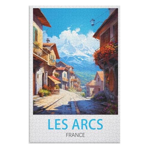 Wohnkultur Geburtstag ,Challenging Games Moderne Lernspiel Stress Relief ,1000 StüCk,Les Arcs Frankreich,Lernspielzeug FüR Kinder 75x50,Holz Puzzle,AA-391 Wohnkultur Geburtstag ,Challenging Games Moderne Lernspiel Stress Relief ,1000 StüCk,Les Arcs Frankreich,Lernspielzeug FüR Kinder 75x50,Holz Puzzle,AA-391 von XJUfW