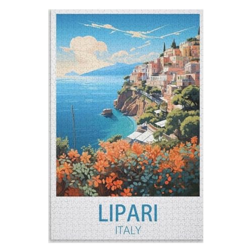 Wohnkultur Geburtstag ,Challenging Games Moderne Lernspiel Stress Relief ,1000 StüCk,Lipari Italien,Lernspielzeug FüR Kinder 52x38 Papier Puzzle,AA-895 Wohnkultur Geburtstag ,Challenging Games Moderne Lernspiel Stress Relief ,1000 StüCk,Lipari Italien,Lernspielzeug FüR Kinder 52x38 Papier Puzzle,AA-895 von XJUfW