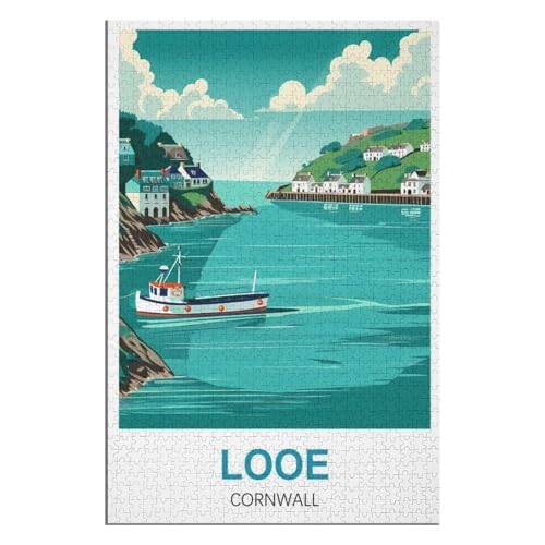 Wohnkultur Geburtstag ,Challenging Games Moderne Lernspiel Stress Relief ,1000 StüCk,Looe Cornwall,Lernspielzeug FüR Kinder 38x26,Papier Puzzle,AA-959 Wohnkultur Geburtstag ,Challenging Games Moderne Lernspiel Stress Relief ,1000 StüCk,Looe Cornwall,Lernspielzeug FüR Kinder 38x26,Papier Puzzle,AA-959 von XJUfW