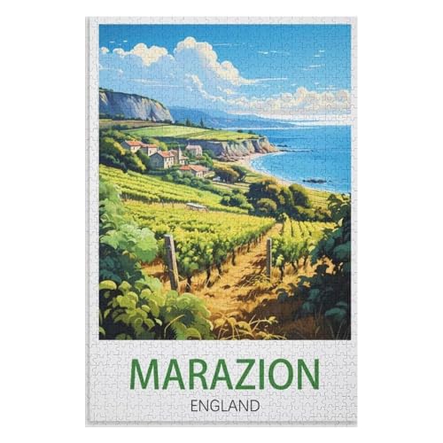 Wohnkultur Geburtstag ,Challenging Games Moderne Lernspiel Stress Relief ,1000 StüCk,Marazion England,Lernspielzeug FüR Kinder 75x50,Holz Puzzle,AA-219 Wohnkultur Geburtstag ,Challenging Games Moderne Lernspiel Stress Relief ,1000 StüCk,Marazion England,Lernspielzeug FüR Kinder 75x50,Holz Puzzle,AA-219 von XJUfW