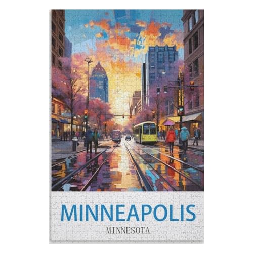 Wohnkultur Geburtstag ,Challenging Games Moderne Lernspiel Stress Relief ,1000 StüCk,Minneapolis Minnesota,Lernspielzeug FüR Kinder 70x50,Papier Puzzle,AA-599 Wohnkultur Geburtstag ,Challenging Games Moderne Lernspiel Stress Relief ,1000 StüCk,Minneapolis Minnesota,Lernspielzeug FüR Kinder 70x50,Papier Puzzle,AA-599 von XJUfW