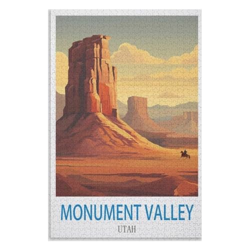 Wohnkultur Geburtstag ,Challenging Games Moderne Lernspiel Stress Relief ,1000 StüCk,Monument Valley Utah,Lernspielzeug FüR Kinder 38x26,Papier Puzzle,AA-755 Wohnkultur Geburtstag ,Challenging Games Moderne Lernspiel Stress Relief ,1000 StüCk,Monument Valley Utah,Lernspielzeug FüR Kinder 38x26,Papier Puzzle,AA-755 von XJUfW