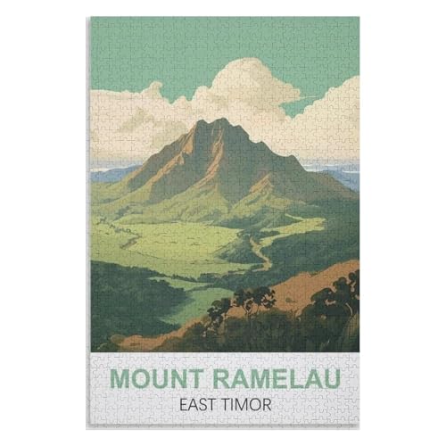 Wohnkultur Geburtstag ,Challenging Games Moderne Lernspiel Stress Relief ,1000 StüCk,Mount Ramelau Osttimor,Lernspielzeug FüR Kinder 38x26,Papier Puzzle,AA-1159 Wohnkultur Geburtstag ,Challenging Games Moderne Lernspiel Stress Relief ,1000 StüCk,Mount Ramelau Osttimor,Lernspielzeug FüR Kinder 38x26,Papier Puzzle,AA-1159 von XJUfW
