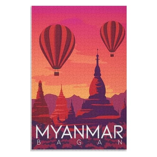 Wohnkultur Geburtstag ,Challenging Games Moderne Lernspiel Stress Relief ,1000 StüCk,Myanmar Bagan,Lernspielzeug FüR Kinder 75x50,Holz Puzzle,AA-207 Wohnkultur Geburtstag ,Challenging Games Moderne Lernspiel Stress Relief ,1000 StüCk,Myanmar Bagan,Lernspielzeug FüR Kinder 75x50,Holz Puzzle,AA-207 von XJUfW