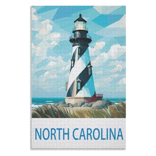 Wohnkultur Geburtstag ,Challenging Games Moderne Lernspiel Stress Relief ,1000 StüCk,North Carolina,Lernspielzeug FüR Kinder 52x38 Papier Puzzle,AA-727 Wohnkultur Geburtstag ,Challenging Games Moderne Lernspiel Stress Relief ,1000 StüCk,North Carolina,Lernspielzeug FüR Kinder 52x38 Papier Puzzle,AA-727 von XJUfW