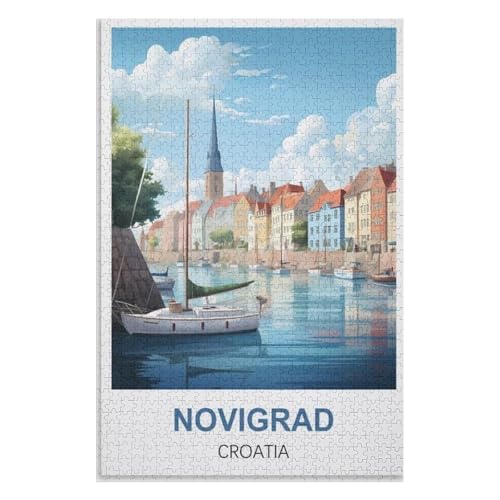Wohnkultur Geburtstag ,Challenging Games Moderne Lernspiel Stress Relief ,1000 StüCk,Novigrad Kroatien,Lernspielzeug FüR Kinder 52x38 Papier Puzzle,AA-1239 Wohnkultur Geburtstag ,Challenging Games Moderne Lernspiel Stress Relief ,1000 StüCk,Novigrad Kroatien,Lernspielzeug FüR Kinder 52x38 Papier Puzzle,AA-1239 von XJUfW