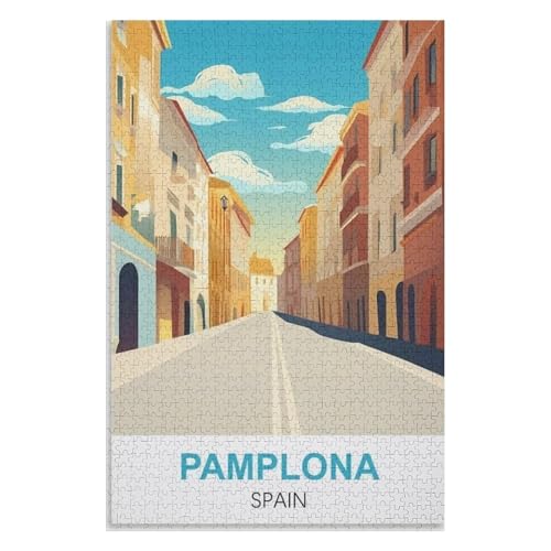 Wohnkultur Geburtstag ,Challenging Games Moderne Lernspiel Stress Relief ,1000 StüCk,Pamplona Spanien,Lernspielzeug FüR Kinder 75x50,Holz Puzzle,AA-1155 Wohnkultur Geburtstag ,Challenging Games Moderne Lernspiel Stress Relief ,1000 StüCk,Pamplona Spanien,Lernspielzeug FüR Kinder 75x50,Holz Puzzle,AA-1155 von XJUfW