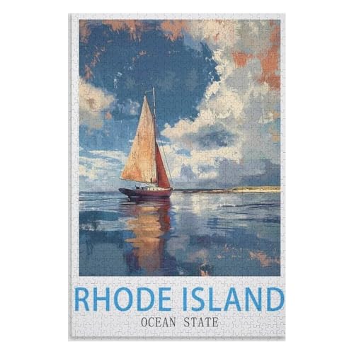 Wohnkultur Geburtstag ,Challenging Games Moderne Lernspiel Stress Relief ,1000 StüCk,Rhode Island Ocean State,Lernspielzeug FüR Kinder 52x38 Papier Puzzle,AA-1367 Wohnkultur Geburtstag ,Challenging Games Moderne Lernspiel Stress Relief ,1000 StüCk,Rhode Island Ocean State,Lernspielzeug FüR Kinder 52x38 Papier Puzzle,AA-1367 von XJUfW