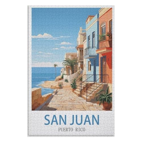 Wohnkultur Geburtstag ,Challenging Games Moderne Lernspiel Stress Relief ,1000 StüCk,San Juan Puerto Rico,Lernspielzeug FüR Kinder 38x26,Papier Puzzle,AA-947 Wohnkultur Geburtstag ,Challenging Games Moderne Lernspiel Stress Relief ,1000 StüCk,San Juan Puerto Rico,Lernspielzeug FüR Kinder 38x26,Papier Puzzle,AA-947 von XJUfW