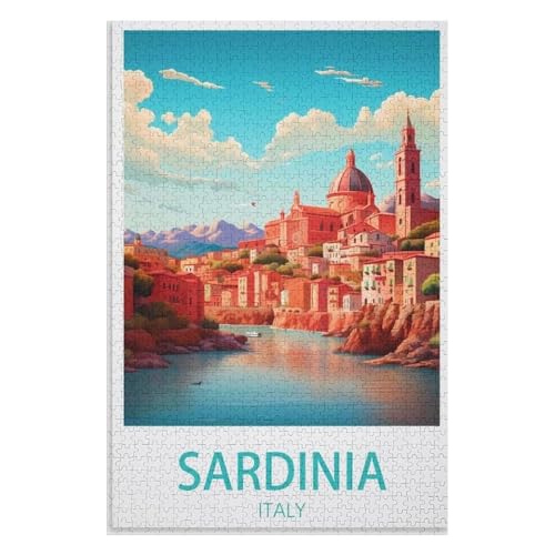Wohnkultur Geburtstag ,Challenging Games Moderne Lernspiel Stress Relief ,1000 StüCk,Sardinien Italien,Lernspielzeug FüR Kinder 75x50,Holz Puzzle,AA-223 Wohnkultur Geburtstag ,Challenging Games Moderne Lernspiel Stress Relief ,1000 StüCk,Sardinien Italien,Lernspielzeug FüR Kinder 75x50,Holz Puzzle,AA-223 von XJUfW