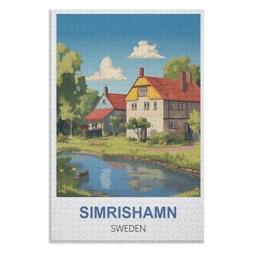 Wohnkultur Geburtstag ,Challenging Games Moderne Lernspiel Stress Relief ,1000 StüCk,Simrishamn Schweden,Lernspielzeug FüR Kinder 75x50,Holz Puzzle,AA-1135 Wohnkultur Geburtstag ,Challenging Games Moderne Lernspiel Stress Relief ,1000 StüCk,Simrishamn Schweden,Lernspielzeug FüR Kinder 75x50,Holz Puzzle,AA-1135 von XJUfW