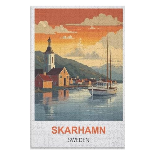 Wohnkultur Geburtstag ,Challenging Games Moderne Lernspiel Stress Relief ,1000 StüCk,Skärhamn Schweden,Lernspielzeug FüR Kinder 70x50,Papier Puzzle,AA-1123 Wohnkultur Geburtstag ,Challenging Games Moderne Lernspiel Stress Relief ,1000 StüCk,Skärhamn Schweden,Lernspielzeug FüR Kinder 70x50,Papier Puzzle,AA-1123 von XJUfW