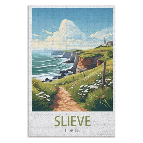 Wohnkultur Geburtstag ,Challenging Games Moderne Lernspiel Stress Relief ,1000 StüCk,Slieve League,Lernspielzeug FüR Kinder 38x26,Papier Puzzle,AA-931 Wohnkultur Geburtstag ,Challenging Games Moderne Lernspiel Stress Relief ,1000 StüCk,Slieve League,Lernspielzeug FüR Kinder 38x26,Papier Puzzle,AA-931 von XJUfW