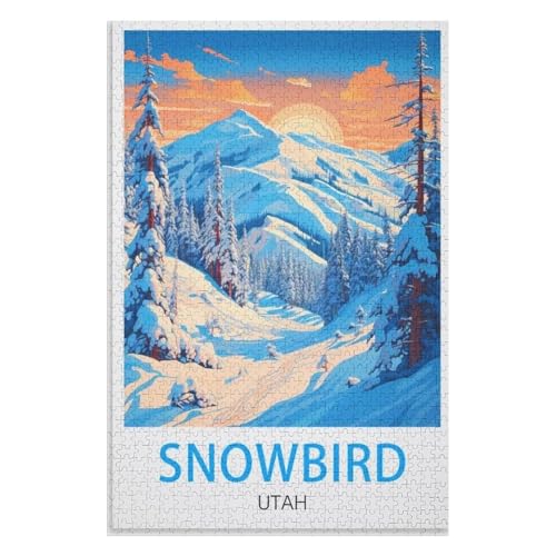 Wohnkultur Geburtstag ,Challenging Games Moderne Lernspiel Stress Relief ,1000 StüCk,Snowbird Utah,Lernspielzeug FüR Kinder 52x38 Papier Puzzle,AA-115 Wohnkultur Geburtstag ,Challenging Games Moderne Lernspiel Stress Relief ,1000 StüCk,Snowbird Utah,Lernspielzeug FüR Kinder 52x38 Papier Puzzle,AA-115 von XJUfW