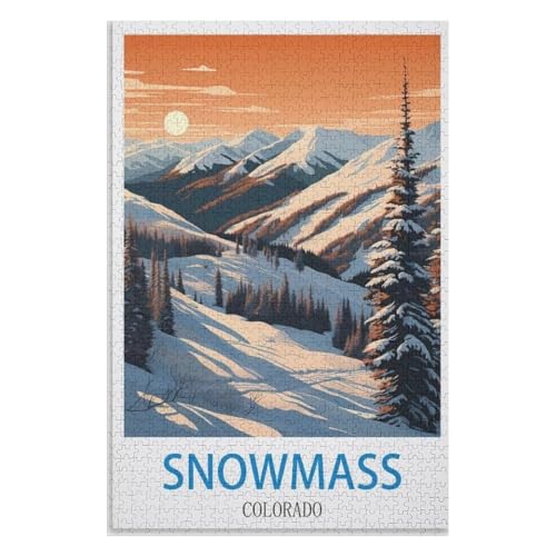Wohnkultur Geburtstag ,Challenging Games Moderne Lernspiel Stress Relief ,1000 StüCk,Snowmass Colorado,Lernspielzeug FüR Kinder 75x50,Holz Puzzle,AA-679 Wohnkultur Geburtstag ,Challenging Games Moderne Lernspiel Stress Relief ,1000 StüCk,Snowmass Colorado,Lernspielzeug FüR Kinder 75x50,Holz Puzzle,AA-679 von XJUfW