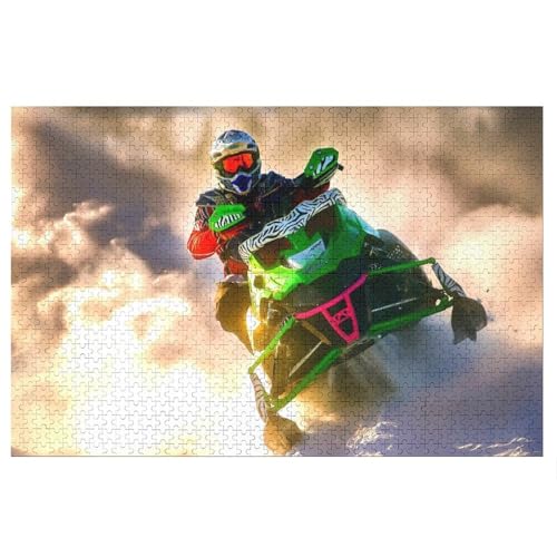 Wohnkultur Geburtstag ,Challenging Games Moderne Lernspiel Stress Relief ,1000 StüCk,Snowmobile Sports, ,Lernspielzeug FüR Kinder 52x38 Papier Puzzle Wohnkultur Geburtstag ,Challenging Games Moderne Lernspiel Stress Relief ,1000 StüCk,Snowmobile Sports, ,Lernspielzeug FüR Kinder 52x38 Papier Puzzle von XJUfW
