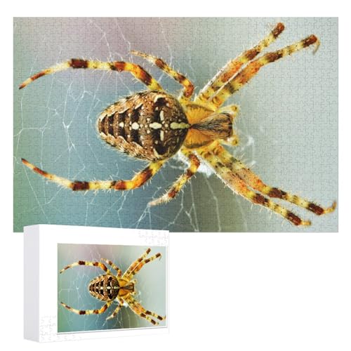 Wohnkultur Geburtstag ，Challenging Games Moderne Lernspiel Stress Relief ，1000 StüCk，Spinne Puzzle 1000 Teile ，，Lernspielzeug FüR Kinder 70x50，Papier Puzzle von XJUfW