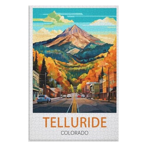 Wohnkultur Geburtstag ,Challenging Games Moderne Lernspiel Stress Relief ,1000 StüCk,Telluride Colorado,Lernspielzeug FüR Kinder 75x50,Holz Puzzle,AA-119 Wohnkultur Geburtstag ,Challenging Games Moderne Lernspiel Stress Relief ,1000 StüCk,Telluride Colorado,Lernspielzeug FüR Kinder 75x50,Holz Puzzle,AA-119 von XJUfW