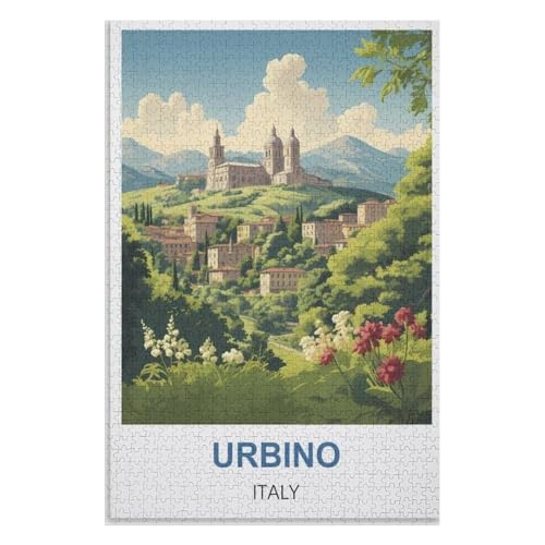 Wohnkultur Geburtstag ,Challenging Games Moderne Lernspiel Stress Relief ,1000 StüCk,Urbino Italien,Lernspielzeug FüR Kinder 38x26,Papier Puzzle,AA-1383 Wohnkultur Geburtstag ,Challenging Games Moderne Lernspiel Stress Relief ,1000 StüCk,Urbino Italien,Lernspielzeug FüR Kinder 38x26,Papier Puzzle,AA-1383 von XJUfW
