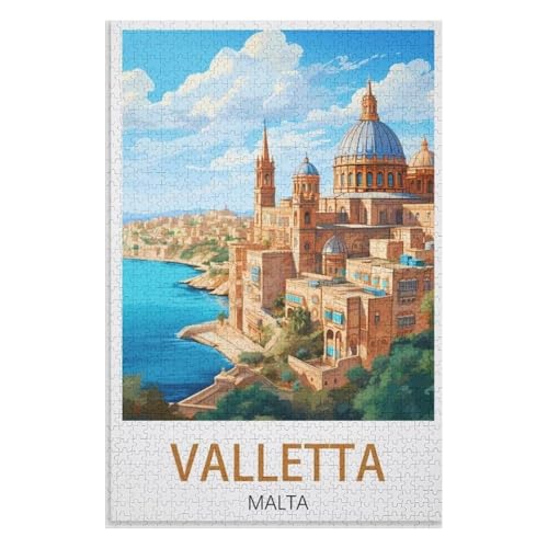 Wohnkultur Geburtstag ,Challenging Games Moderne Lernspiel Stress Relief ,1000 StüCk,Valletta Malta,Lernspielzeug FüR Kinder 52x38 Papier Puzzle,AA-39 Wohnkultur Geburtstag ,Challenging Games Moderne Lernspiel Stress Relief ,1000 StüCk,Valletta Malta,Lernspielzeug FüR Kinder 52x38 Papier Puzzle,AA-39 von XJUfW