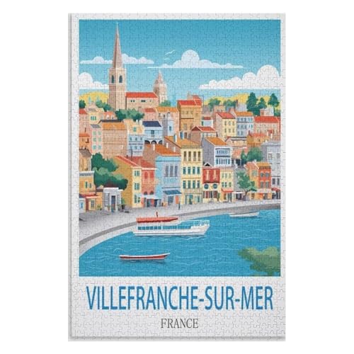 Wohnkultur Geburtstag ,Challenging Games Moderne Lernspiel Stress Relief ,1000 StüCk,Villefranche-sur-Mer Frankreich,Lernspielzeug FüR Kinder 70x50,Papier Puzzle,AA-1463 Wohnkultur Geburtstag ,Challenging Games Moderne Lernspiel Stress Relief ,1000 StüCk,Villefranche-sur-Mer Frankreich,Lernspielzeug FüR Kinder 70x50,Papier Puzzle,AA-1463 von XJUfW