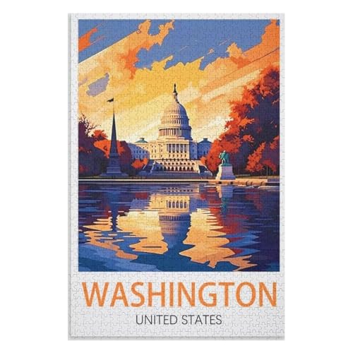 Wohnkultur Geburtstag ,Challenging Games Moderne Lernspiel Stress Relief ,1000 StüCk,Washington,Lernspielzeug FüR Kinder 70x50,Papier Puzzle,AA-343 Wohnkultur Geburtstag ,Challenging Games Moderne Lernspiel Stress Relief ,1000 StüCk,Washington,Lernspielzeug FüR Kinder 70x50,Papier Puzzle,AA-343 von XJUfW