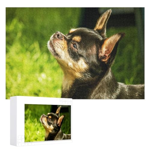 Wohnkultur Geburtstag ，Challenging Games Moderne Lernspiel Stress Relief ，1000 StüCk，Welpenpuzzle 1000 Teile,，Lernspielzeug FüR Kinder 75x50，Holz Puzzle von XJUfW