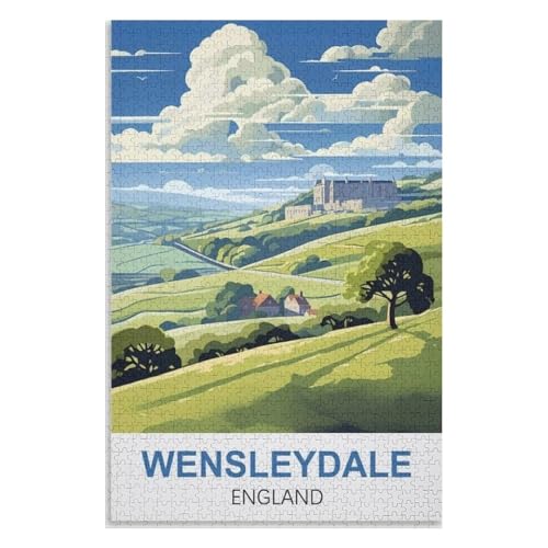 Wohnkultur Geburtstag ,Challenging Games Moderne Lernspiel Stress Relief ,1000 StüCk,Wensleydale England,Lernspielzeug FüR Kinder 75x50,Holz Puzzle,AA-1195 Wohnkultur Geburtstag ,Challenging Games Moderne Lernspiel Stress Relief ,1000 StüCk,Wensleydale England,Lernspielzeug FüR Kinder 75x50,Holz Puzzle,AA-1195 von XJUfW