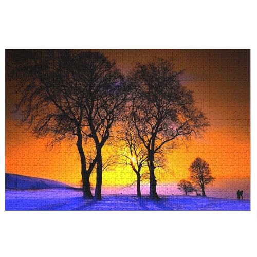 Wohnkultur Geburtstag ,Challenging Games Moderne Lernspiel Stress Relief ,1000 StüCk,Winter, Trees, ,Lernspielzeug FüR Kinder 70x50,Papier Puzzle Wohnkultur Geburtstag ,Challenging Games Moderne Lernspiel Stress Relief ,1000 StüCk,Winter, Trees, ,Lernspielzeug FüR Kinder 70x50,Papier Puzzle von XJUfW