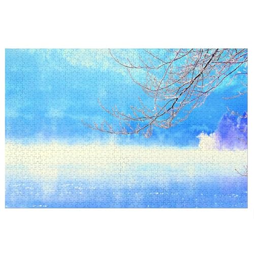 Wohnkultur Geburtstag ,Challenging Games Moderne Lernspiel Stress Relief ,1000 StüCk,Winter, Twigs, Snow,Lernspielzeug FüR Kinder 70x50,Papier Puzzle Wohnkultur Geburtstag ,Challenging Games Moderne Lernspiel Stress Relief ,1000 StüCk,Winter, Twigs, Snow,Lernspielzeug FüR Kinder 70x50,Papier Puzzle von XJUfW