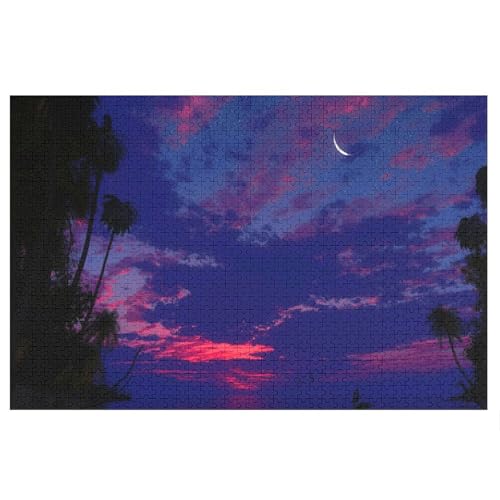 für Familie Freunde Dekorativ,1000 StüCk, Night Starry,,Lernspielzeug FüR Kinder 75x50,Holz Puzzle für Familie Freunde Dekorativ,1000 StüCk, Night Starry,,Lernspielzeug FüR Kinder 75x50,Holz Puzzle von XJUfW