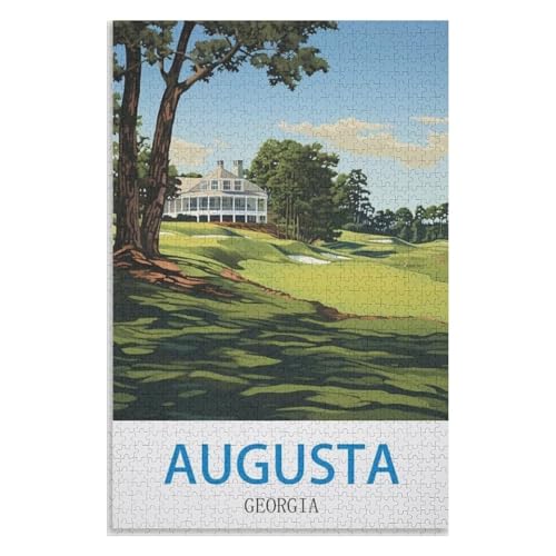 für Familie Freunde Dekorativ,1000 StüCk,Augusta Georgia,Lernspielzeug FüR Kinder 52x38 Papier Puzzle,AA-646 für Familie Freunde Dekorativ,1000 StüCk,Augusta Georgia,Lernspielzeug FüR Kinder 52x38 Papier Puzzle,AA-646 von XJUfW