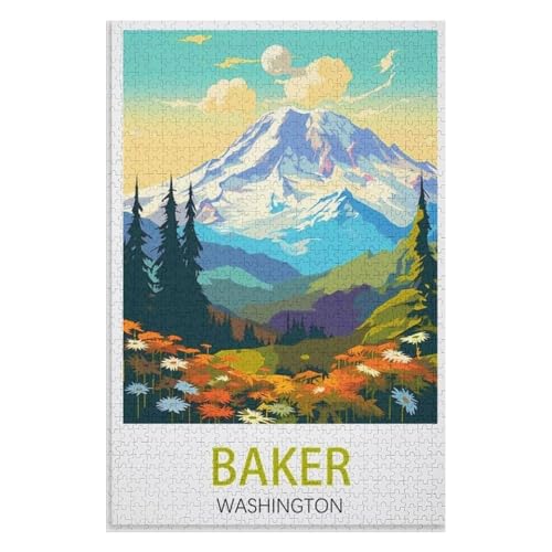 für Familie Freunde Dekorativ,1000 StüCk,Baker Washington,Lernspielzeug FüR Kinder 52x38 Papier Puzzle,AA-114 für Familie Freunde Dekorativ,1000 StüCk,Baker Washington,Lernspielzeug FüR Kinder 52x38 Papier Puzzle,AA-114 von XJUfW