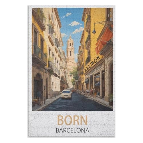 für Familie Freunde Dekorativ,1000 StüCk,Barcelona,Lernspielzeug FüR Kinder 38x26,Papier Puzzle,AA-818 für Familie Freunde Dekorativ,1000 StüCk,Barcelona,Lernspielzeug FüR Kinder 38x26,Papier Puzzle,AA-818 von XJUfW