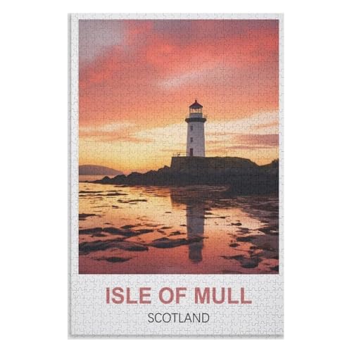 für Familie Freunde Dekorativ,1000 StüCk,Isle of Mull Schottland,Lernspielzeug FüR Kinder 70x50,Papier Puzzle,AA-1374 für Familie Freunde Dekorativ,1000 StüCk,Isle of Mull Schottland,Lernspielzeug FüR Kinder 70x50,Papier Puzzle,AA-1374 von XJUfW