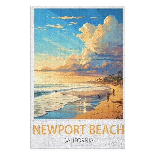 für Familie Freunde Dekorativ,1000 StüCk,Newport Beach Kalifornien,Lernspielzeug FüR Kinder 70x50,Papier Puzzle,AA-338 für Familie Freunde Dekorativ,1000 StüCk,Newport Beach Kalifornien,Lernspielzeug FüR Kinder 70x50,Papier Puzzle,AA-338 von XJUfW