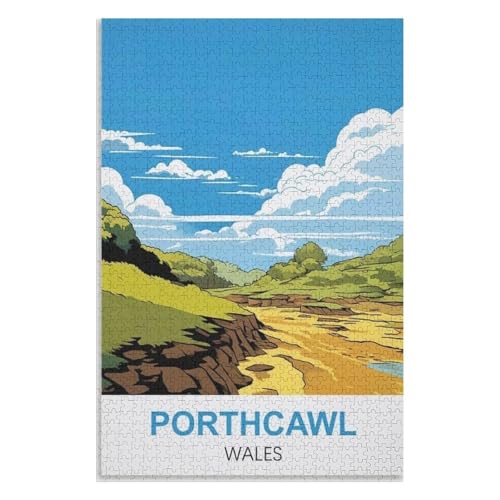 für Familie Freunde Dekorativ,1000 StüCk,Porthcawl Wales,Lernspielzeug FüR Kinder 38x26,Papier Puzzle,AA-1166 für Familie Freunde Dekorativ,1000 StüCk,Porthcawl Wales,Lernspielzeug FüR Kinder 38x26,Papier Puzzle,AA-1166 von XJUfW