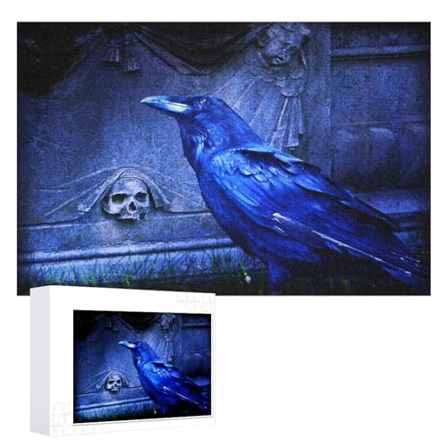 für Familie Freunde Dekorativ,1000 StüCk,Rabe Puzzle 1000 Teile ,,Lernspielzeug FüR Kinder 75x50,Holz Puzzle für Familie Freunde Dekorativ,1000 StüCk,Rabe Puzzle 1000 Teile ,,Lernspielzeug FüR Kinder 75x50,Holz Puzzle von XJUfW